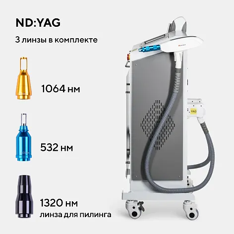 Неодимовый лазер + Элос эпилятор Lasertech COMBINE Premium Edition в Туле